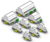 Modular Din Rail Enclosures