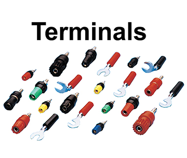 Terminals Spade & Binding Post