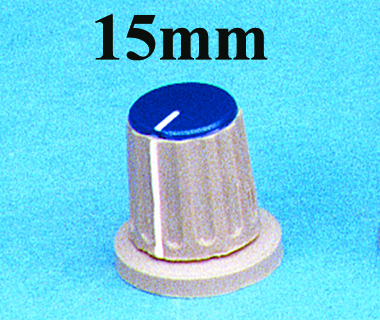 15mm ROUND COLLET KNOBS