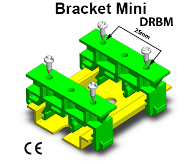 DIN Rail Bracket Mini DRBM